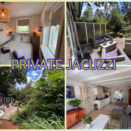 福尔特赫伊曾Free Standing Vacation House Garden, Private Jacuzzi, Veluwe Woods公寓 外观 照片