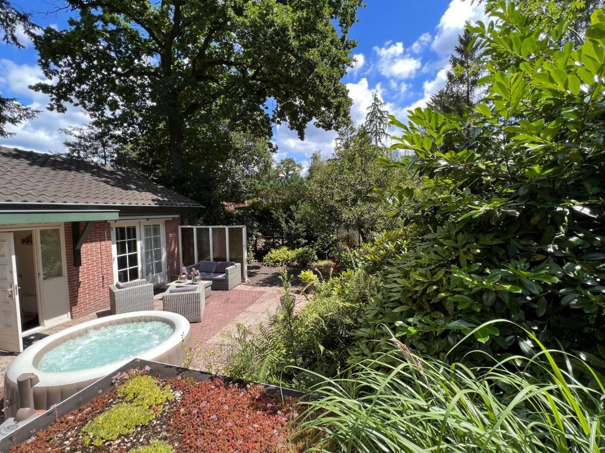 福尔特赫伊曾Free Standing Vacation House Garden, Private Jacuzzi, Veluwe Woods公寓 外观 照片