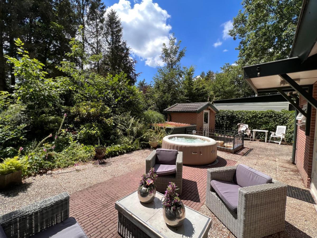 福尔特赫伊曾Free Standing Vacation House Garden, Private Jacuzzi, Veluwe Woods公寓 外观 照片